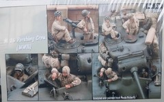 1/35 Casting Resin Model Assembly Kit, Gk， World War II Tank US Member Group,…
