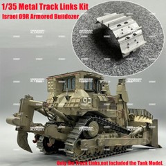 1/35 Caterpillar Israel D9R Teddy Bear Dozer Metal Tracks Upgrade Sets Fits MENG