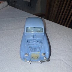 Hubley Rolls-Royce Car Unassembled Plastic Model Kit, Blue, Authentic Scale