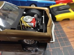 Vintage MPC 1973 Chevy Caprice Pro Street 1/25 Built Model Car Nice Adult Built