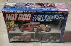 🏁REVELL Vintage Hot Rod “Three Ford Classics”(Model A ‘Model T ‘34 Roadster) 🏁