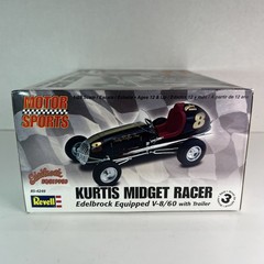 Revell 1:25 Kurtis Midget Racer Edelbrock V-8/60 w Trailer Open Box Sealed