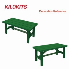 KILOKITS 1/35 Plastic Table Bench Chair Dioramas Street Scenery Model Kits