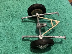 1 18 scale model parts Metal Kit Duesenberg TC Rear Axle Partially Built Only
