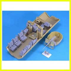1/35 Cast Resin Model Assembly Kit, GK, RG-31 Anti Mine Armored Vehicle Detai…