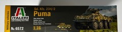 Italeri 6572 1/35 Scale Sd.Kfz. 234/2 Puma w/PE – New Tooling 2022, Parts Sealed