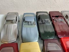 AMT ERTL Chevy Corvette Dealer Promo Model Lot of 15 Cars No Boxes – 1:25 Scale