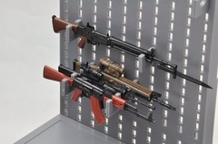 TomyTec 1/12 GUN RACK C LD008 Plastic Model Kit