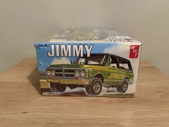 AMT GMC Jimmy 4×4 “JIMBO” Plastic Model Kit AMT1219/12 Scale 1:25 NEW SEALED