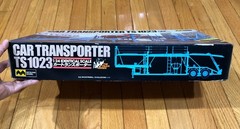 CAR TRANSPORTER TS 1023 1/24 MODEL KIT MITSUWA VINTAGE TRAILER TRUCK