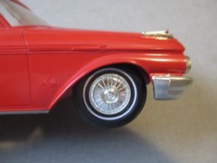 1962 FORD GALAXIE SUNLINER CONVERTIBLE DEALER FACTORY PROMO MODEL CAR-ORG BOX 8″