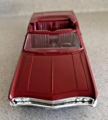 1966 Red Super Sport Chevrolet Convertible Promo Car No Box