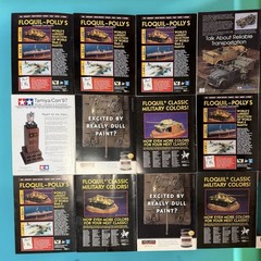 ⭕️ LOT OF 15 MILITARY MINIATURES IN REVIEW MAGAZINE WWII TANK MODELING TAMIYA
