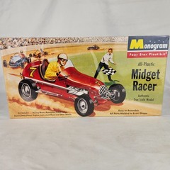 Monogram Midget Racecar Four Star Plastikit Plastic Model Kit