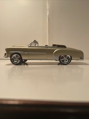 1951 Chevy Belair Convertible built ￼Model Car 1/25