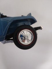 PRO-BUILT MPC 1968 JEEPSTER CONVERTIBLE 1:25 FROM MODEL KIT #2068-200 DETAILED !