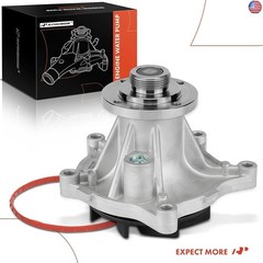 A-Premium Engine Water Pump with Gasket Compatible with Ford F-250 Super Duty
