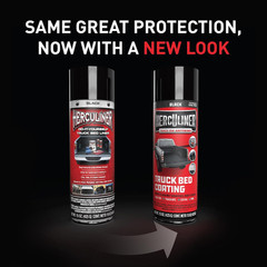 Aerosol Spray Truck Bed Liner 15 Ounce Spray Can Black Textured Suitable 6-7 Sq