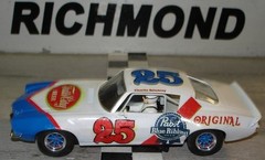 #25 Charlie Brinkley Pabst Blue Ribbon Camaro 1/24th Scale Nascar Decals