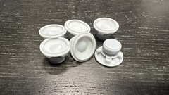 6 – 15” Subwoofers 1/25 Scale 3d Printed