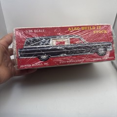 Jo-han Cadillac “Heavenly Hearse” Original Rare Vintage Unbuilt 1/25 SEALED READ