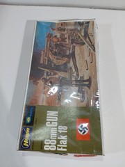 NIB Hasegawa 710 1:72 Scale German Army Flak 18 88mm Gun Model Kit