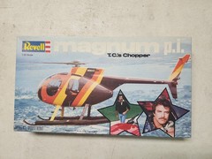 E3 Magnum PI Revell TC’s Chopper moidel kit UNUSED 1981