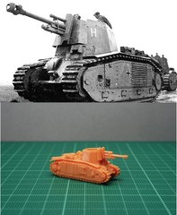 1/144 WWII German 10.5cm leFH 18/3 auf.B2(f) (fine detail) Resin kit (#GER99)
