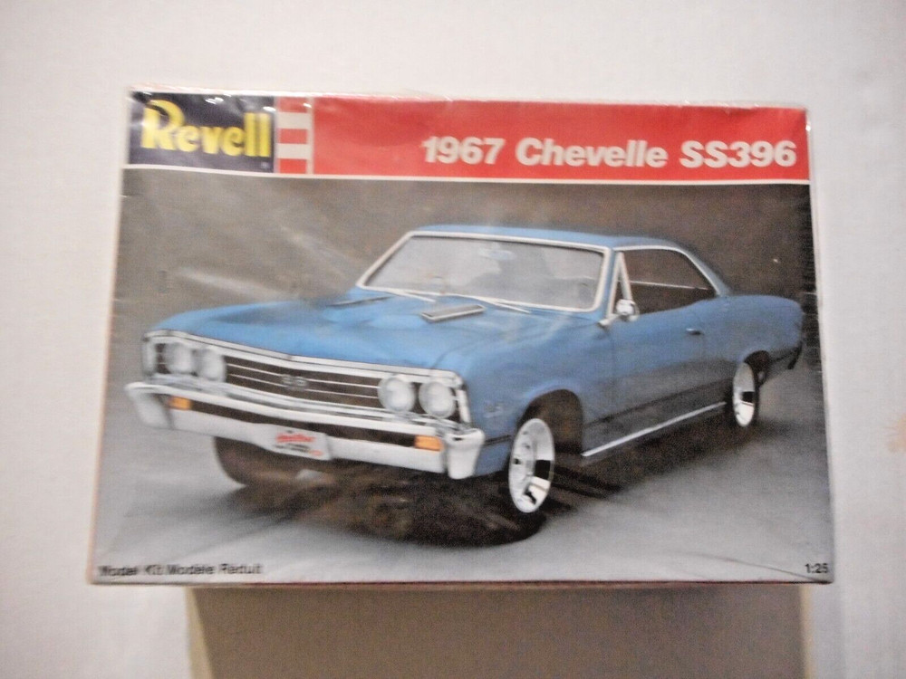 Revell 1967 Chevrolet Chevelle SS396 Model Kit #7146 NIB 1/25 Complete