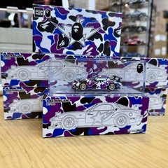 POP RACE x BAPE 1/64 Mazda RX-7 RE Amamiya FD3S BAPE Camouflage,Special Edition
