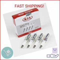 Genuine OEM Kia (Hyundai) NGK Spark Plugs (Pack of 4) 18843-10062
