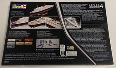 Revell Germany 1/1200 Cunard Queen Elizabeth 2