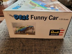Vintage 1995 Issue “Miss Deal” Funny Car 1:25 Open box Unbuilt complete H-1266
