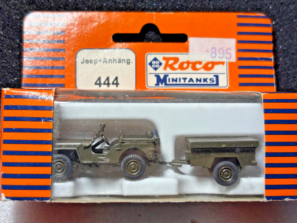 Roco Minitanks 444 Jeep and M-100 Lima35 1/87