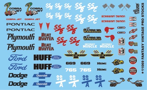 1/24-1/25 Fantasy Vintage Pro Stock Dragsters