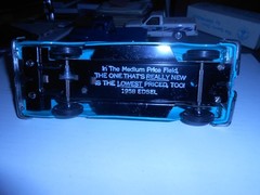 1958 Edsel Pacer Hardtop Dealer Promo Model Car