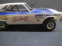 Lee Smith 65′ Plymouth AWB 1/25 Decal from Fremont Racing Specialties