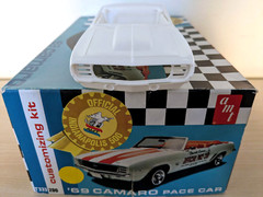 ULTRA RARE! ORIGINAL VINTAGE AMT 1969 CAMARO PACE CAR KIT *COMPLETE *SUPER C@@L!