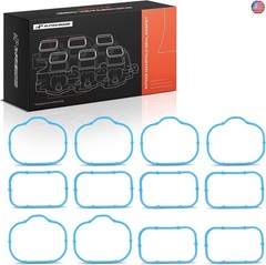 A-Premium Lower and Upper Engine Intake Manifold Gasket Set Compatible with