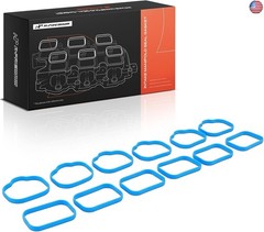 A-Premium Lower and Upper Engine Intake Manifold Gasket Set Compatible with