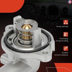 A-Premium Engine Coolant Thermostat Housing Assembly with O-ring Compatible