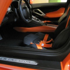 Transkit for Lamborghini Aventador by Pocher 1/8 (black belts)