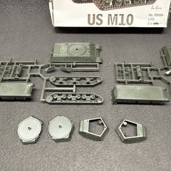 Armourfast 1/72 US M10 Tank Destroyer WW II Model Kit Complete Pair in 1 Box