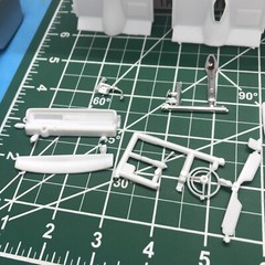 FOB 68 Dodge Dart Interior W Super Stock & Stock Floor RVL 1:25 LBR Model Parts