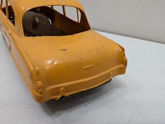 PMC 1954 Plymouth Belvedere Yellow Cab Taxi Dealer Promo Model Toy Car 4 Screw