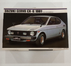 Imai 1/20 Suzuki Cervo CX-G 1981 Plastic Model Kit (No.2507-1000)