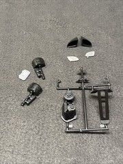 Monogram Iroc-Z Camaro 1/8 Model Kit 2610 Mirrors Brake Booster AC Box Support
