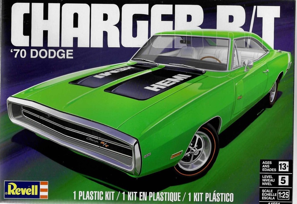 Revell 14561 Charger R/T ’70 Dodge 1/25 model kit