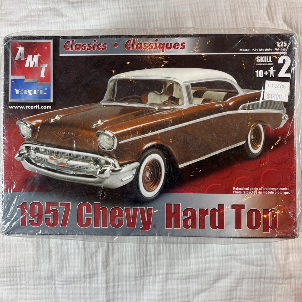 1957 Chevy Hard Top, 1:25 Scale Model Skill Level 2