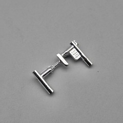 Moebius 1/25 1970 Ford F-350 Parts Kitbash Chrome Rear View Mirror